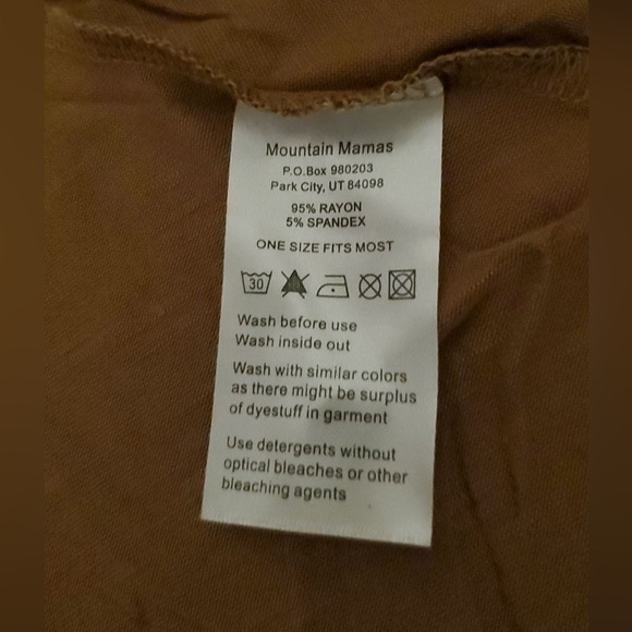 Mountain Mamas Dijon Flirty Vest | NWT | Size: Flirty | P2P: 29” Approximately - Picture 6 of 6